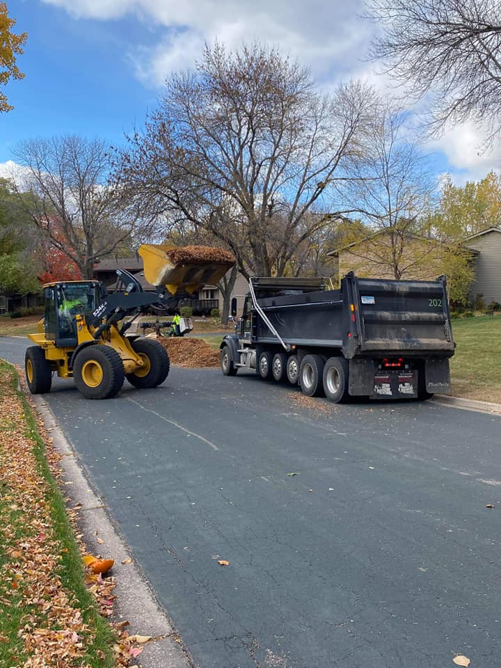 Green and Black trucking and leaf removal