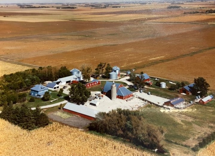 Aerial Photo of the farm