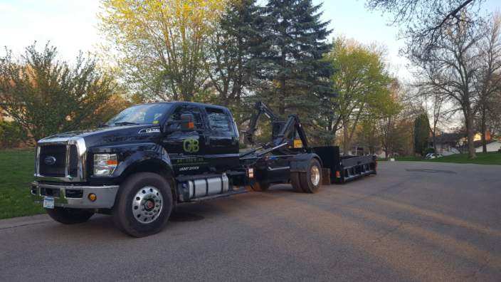 landscaping truck