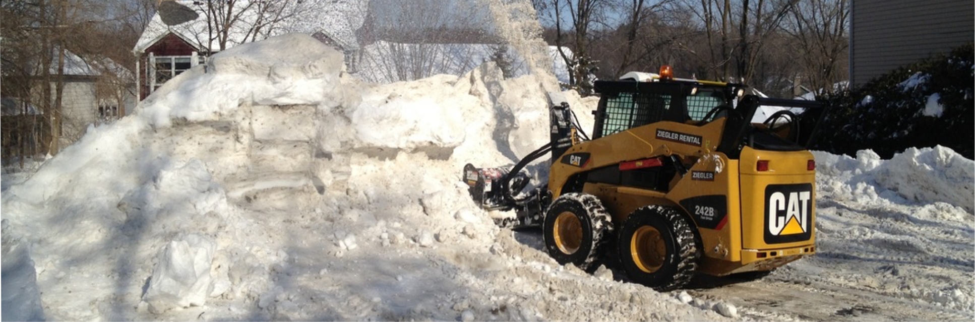 snow plowing services